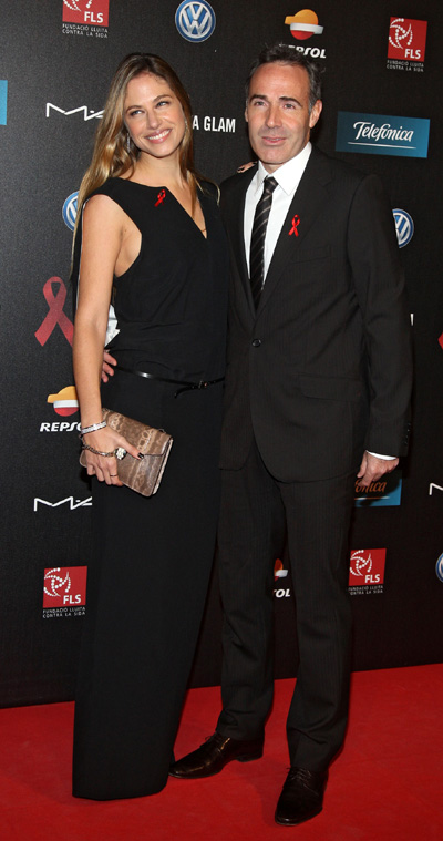 Una pareja encantadora, mediática y próxima, la modelo y presentadora Martina Klein, y el ex tenista Álex Corretja.